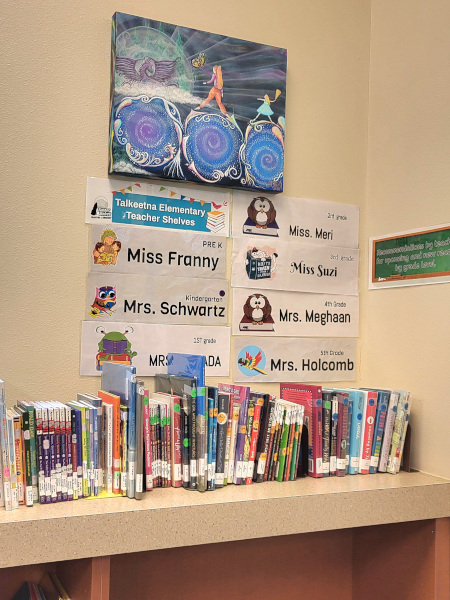 teacher shelf